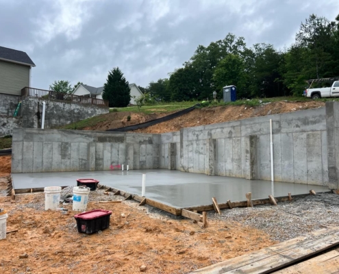 chattanooga poured concrete wall companies
