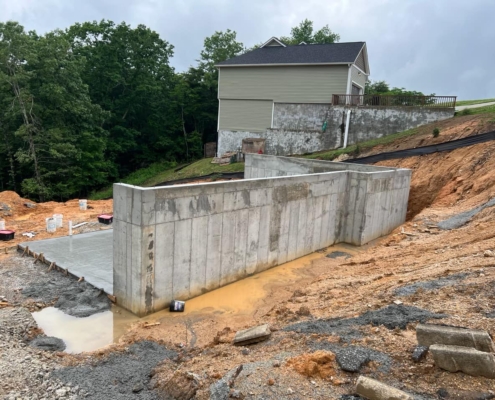 chattanooga poured concrete wall companies